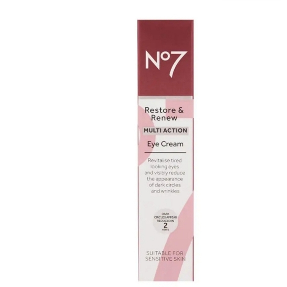 No7: Restore & Renew Multi-Action Eye Cream, Full Size, BNIB - Picture 9 of 11
